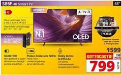 Samsung - S85F 4K Smart Tv 55
