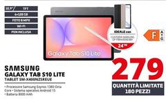 Samsung - Galaxy Tab S10 Lite Tablet SM-X400NZSREUE