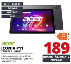 Acer - Iconia P11 Tablet 11-89UK