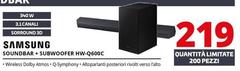 Samsung - Soundbar + Subwoofer HW-Q600C