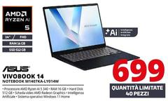 Asus - Vivobook 14 Notebook M1407KA-LY014W
