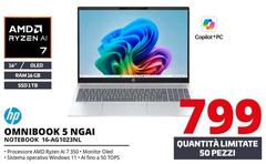 HP - Omnibook 5 Ngai Notebook 16-AG1023NL
