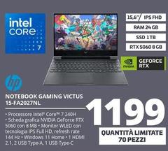 HP - Notebook Gaming Victus 15-FA2027NL