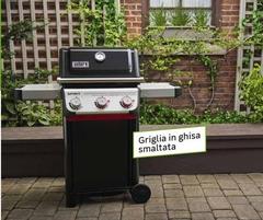 Weber - Barbecue A Gas Spirit E-325 - Griglia 52x45 Cm
