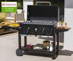 Naterial - Barbecue A Carbonella Centaurus King Size - Griglia 83x41,5 Cm