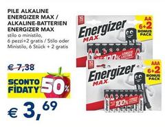 Energizer - Pile Alkaline Max