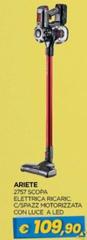 Ariete - 2757 Scopa Elettrica Ricaric, C/Spazzo Motorizzata Con Luce A Led