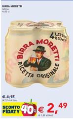 Moretti - Birra