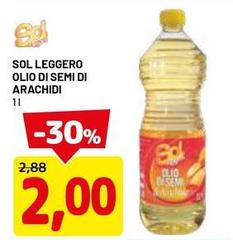 Sol leggero - Olio Di Semi Di Arachidi