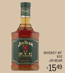 Jim beam - Whiskey 40° Rye