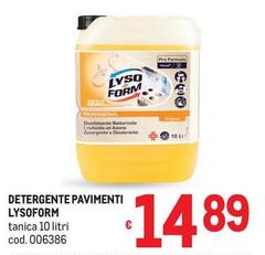 Lysoform - Detergente Pavimenti