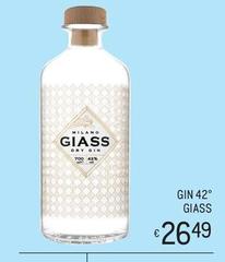 Gin 42 Giass