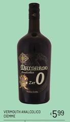 Ciemme - Vermouth Analcolico