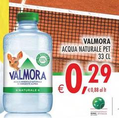 Valmora - Acqua Naturale Pet