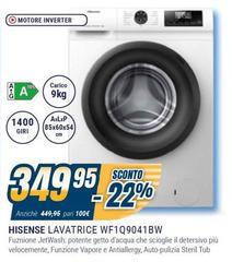 Hisense - Lavatrice WF1Q9041BW