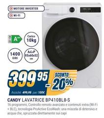 Candy - Lavatrice BP410BL8-S