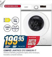 Comfeè - Lavatrice CFE10W60/W-IT
