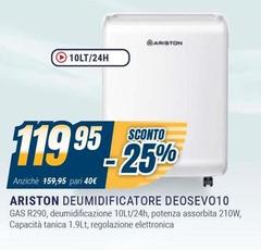Ariston - Deumidificatore DEOSEV010 