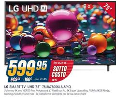 LG - Smart Tv UHD 75