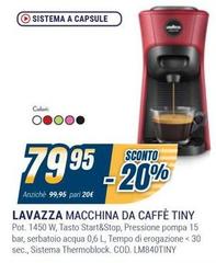 Lavazza - Macchina Da Caffè Tiny 
