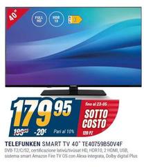 Telefunken - Smart Tv 40