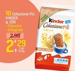 Kinder - Colazione Più