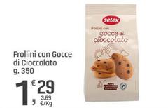 Selex - Frollini Con Gocce Di Cioccolato