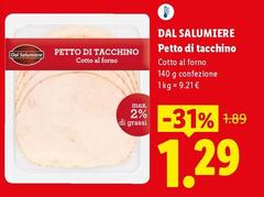 Dal Salumiere - Petto Di Tacchino