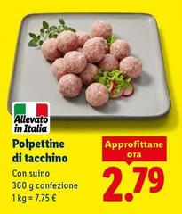 Polpettine Di Tacchino