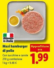 Maxi Hamburger Di Pollo