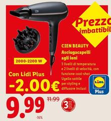 Cien - Beauty Asciugacapelli Agli Ioni