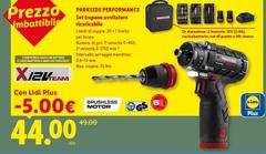 Parkside - Performance Set Trapano Avvitatore Ricaricabile