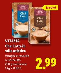 Vitasia - Chai Latte In Stile Asiatico
