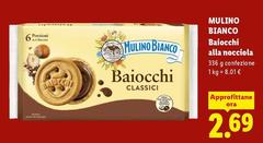 Mulino Bianco - Baiocchi Alla Nocciola