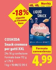Coshida - Snack Cremoso Per Gatti Xxl