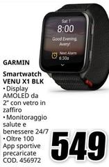 Garmin - Smartwatch Venu X 1 Blk