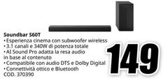 Samsung - Soundbar S60T