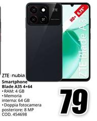 ZTE - Smartphone Blade A35 4+64