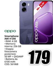 Oppo - Smartphone Android A6K 4+256