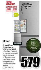 Haier - Frigorifero Combinato HTRB3618CNMG