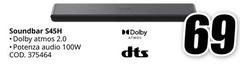 Samsung - Soundbar S45H