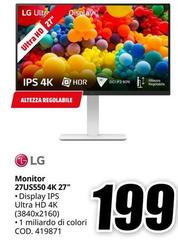 LG - Monitor 27US550 4K 27