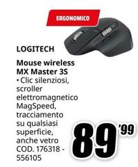 Logitech - Mouse Wireless Mx Master 3S