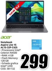 Acer - Notebook Aspire Lite 15 AL15-32P-C225