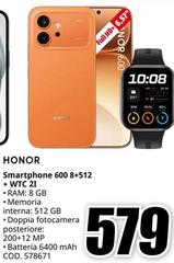 Honor - Smartphone 600 8+512 + WTC 21