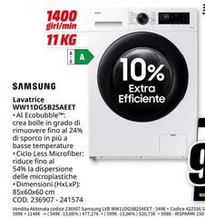 Samsung - Lavatrice WW11DGSB25AEET