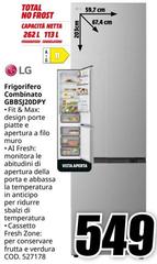 LG - Frigorifero Combinato GBBSI2DDPP