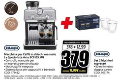 De Longhi - Macchina Per Caffè In Chicchi Manuale La Specialista Arte Eco9155 Mb