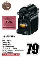 Nespresso - Macchina Per Caffè In Capsule Inizia EN80.B