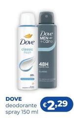 Dove - Deodorante Spray